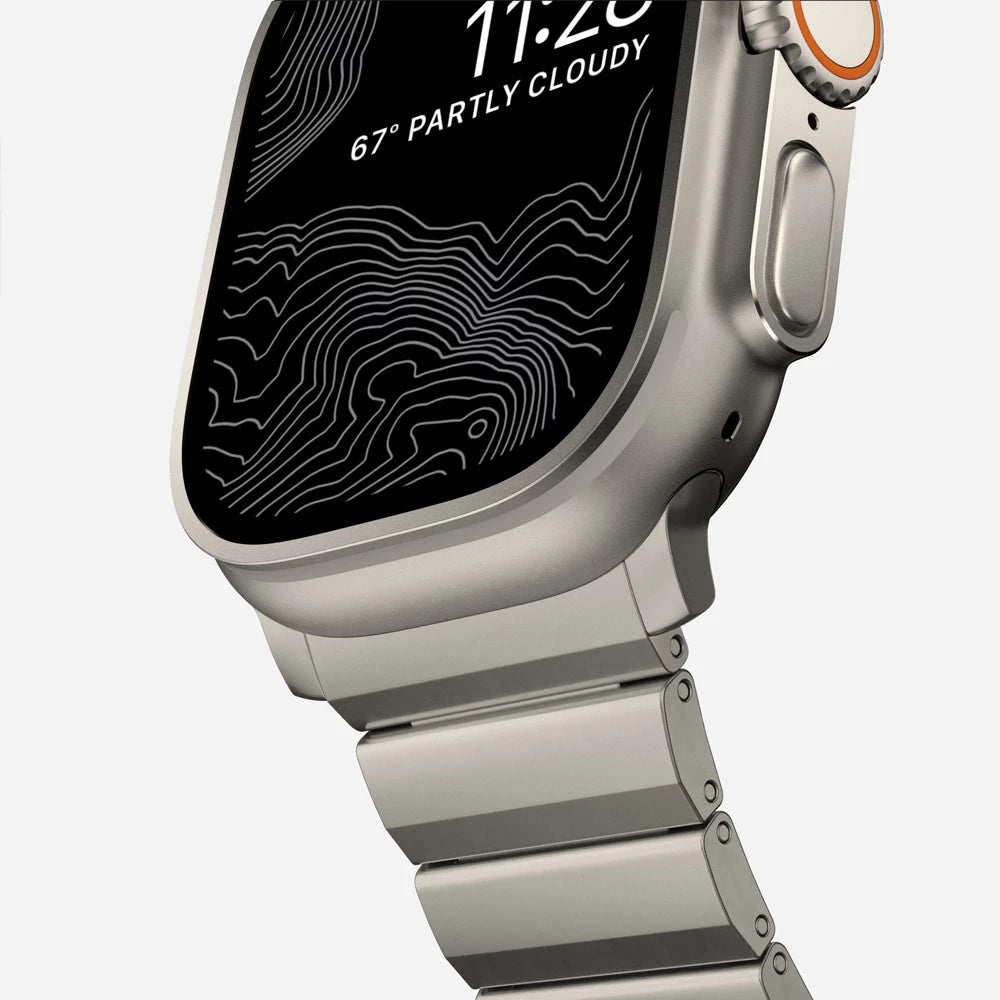 Apple Watch Titanium Band - Magnetic Clasp | Elegant