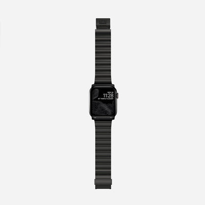 Apple Watch Titanium Band - Polished Gray, Magnetic | Elegant