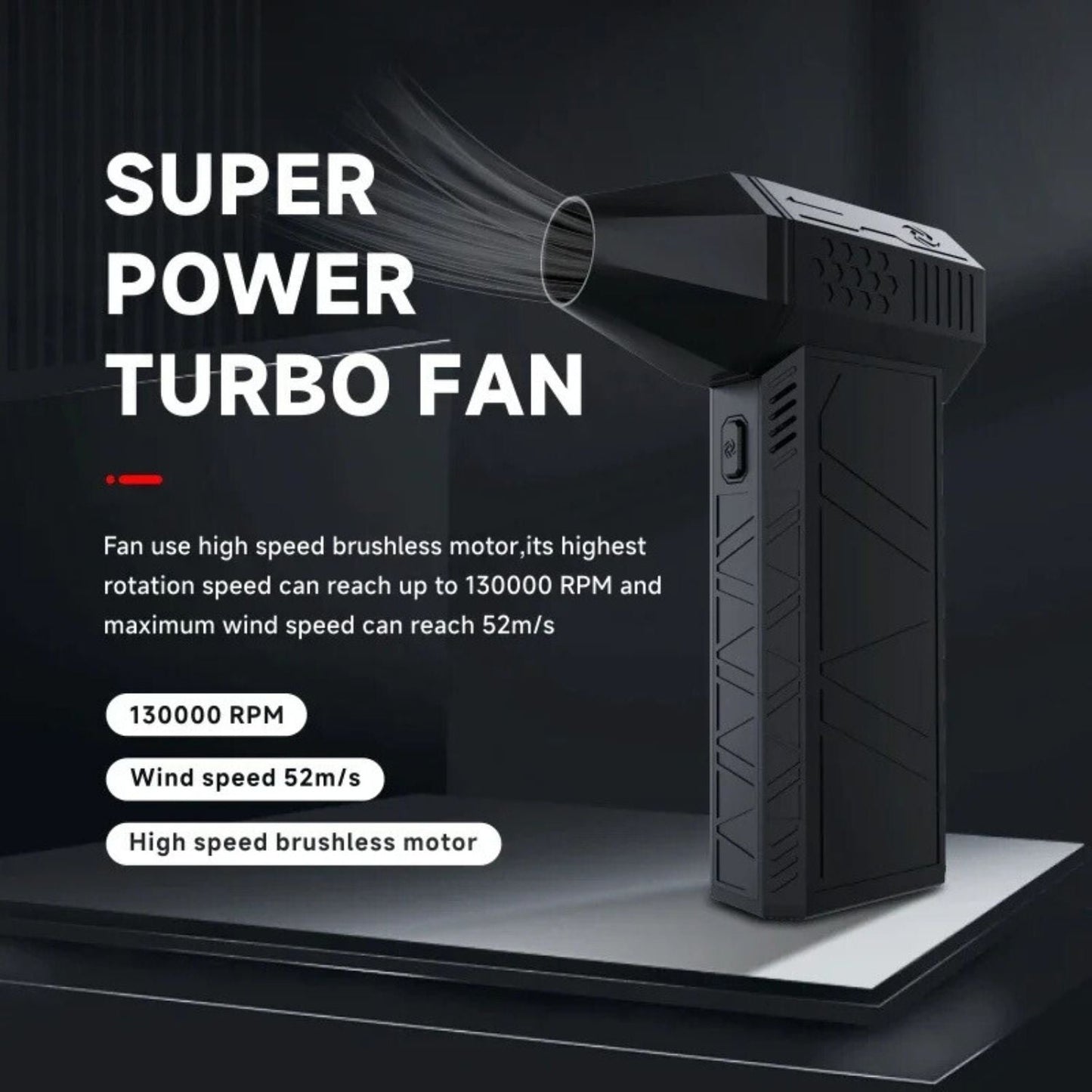 Turbo Fan - High-Speed, Portable | Power