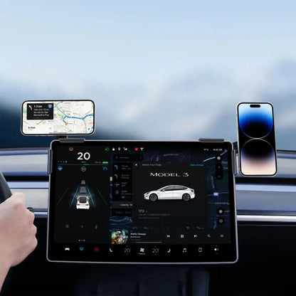 Tesla Car Charger - Wireless Magnetic Fast Charging | Hands-Free
