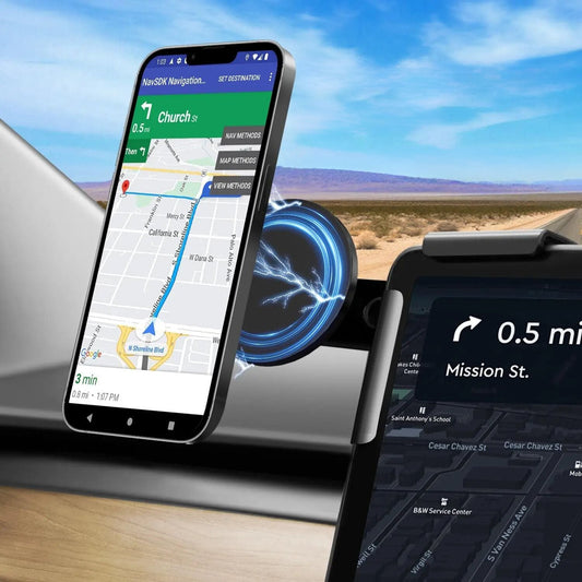 Tesla MagSafe Car Charger - Wireless, Fast | Clean Cabin