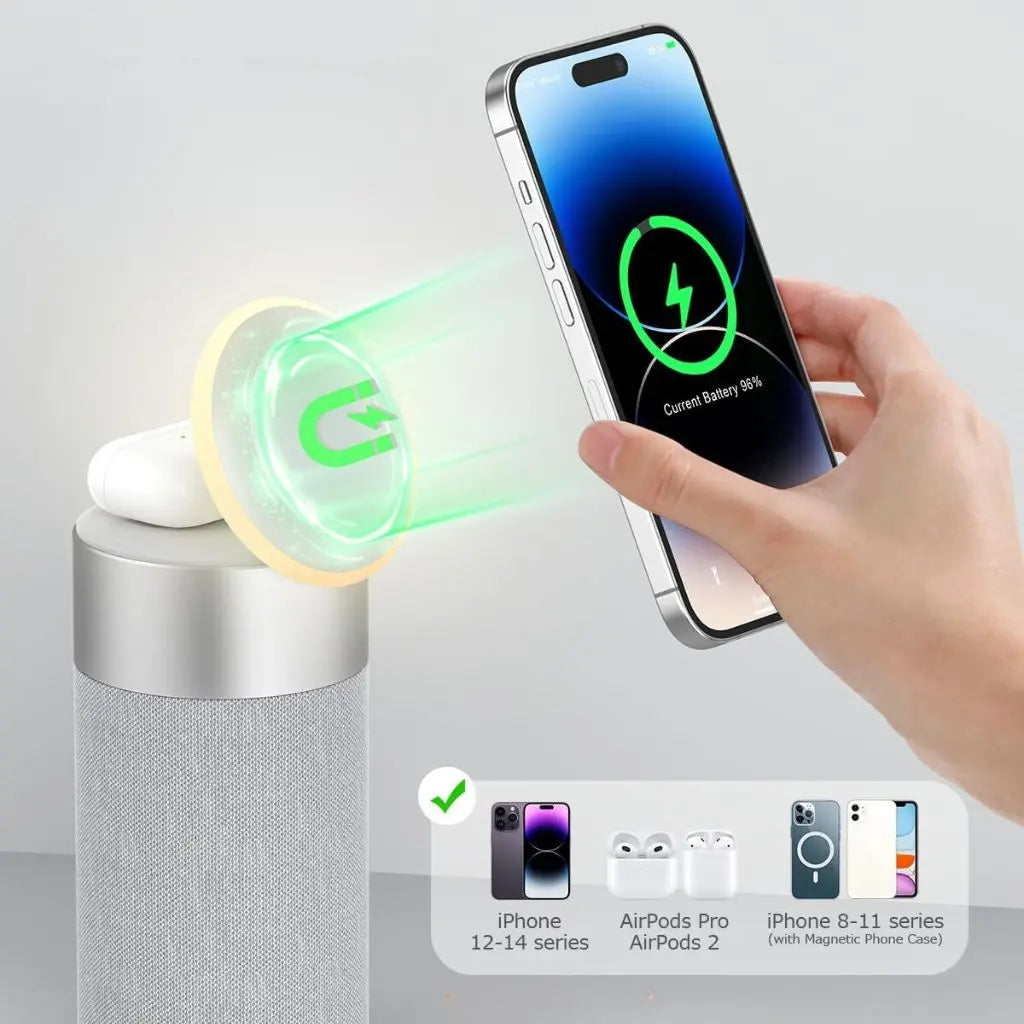 MagSafe Speaker Charger - Wireless Charging & Audio | Portable