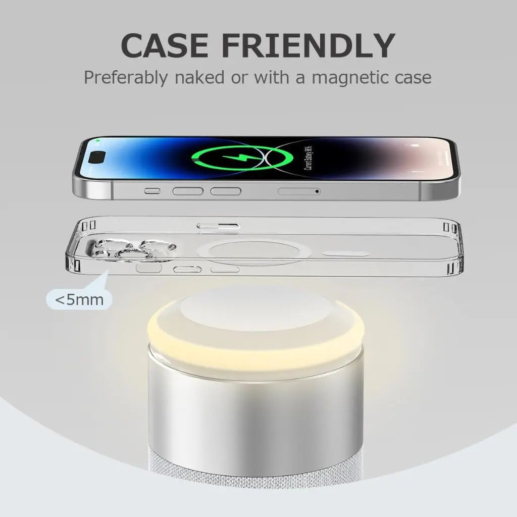 MagSafe Speaker Charger - Wireless Charging & Audio | Portable