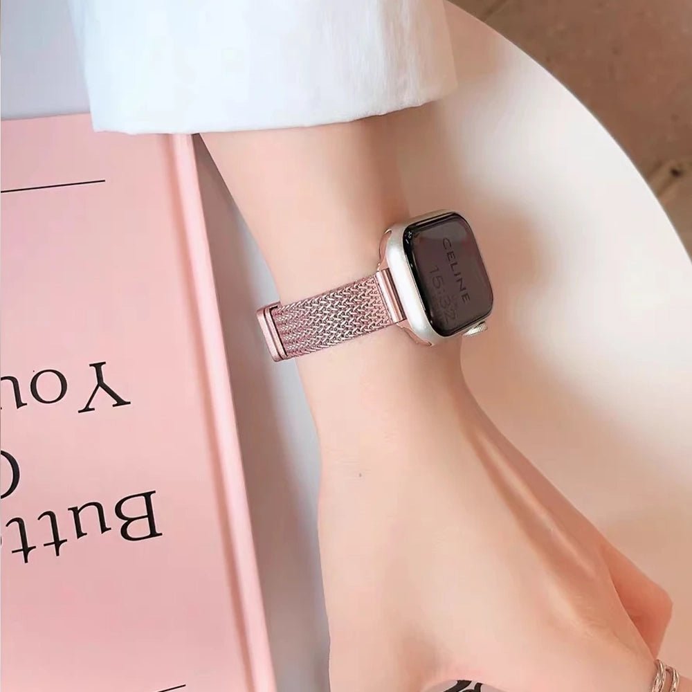 Apple Watch Strap Women - Rose Gold, Thin | Elegant