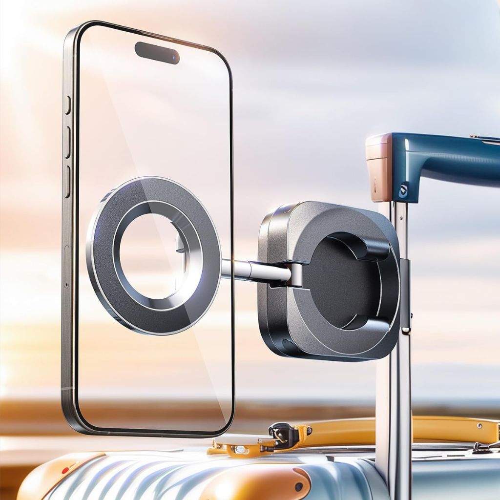 Travel Phone Holder - Magnetic, Foldable | Hands-Free