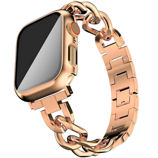 Apple Watch Band - Stainless Steel Rose Gold | Elegant