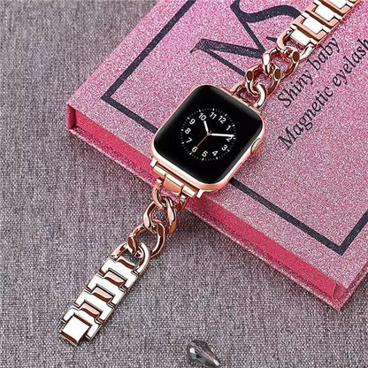 Apple Watch Band - Stainless Steel Rose Gold | Elegant
