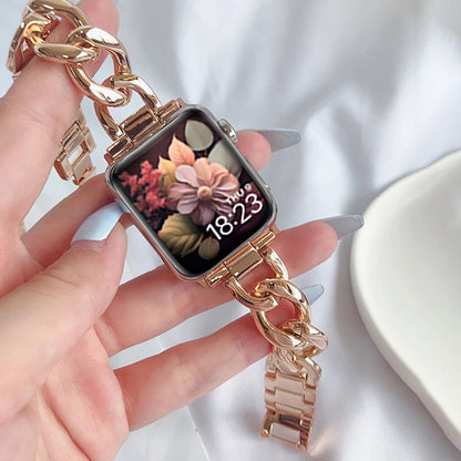 Apple Watch Band - Stainless Steel Rose Gold | Elegant