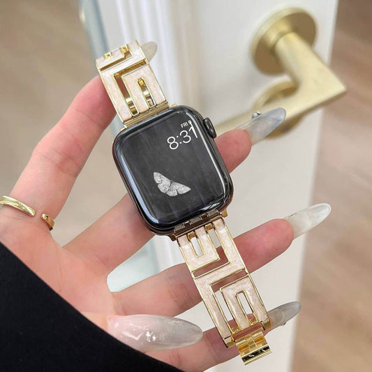 Apple Watch Band - Gold Stainless Steel | Elegant
